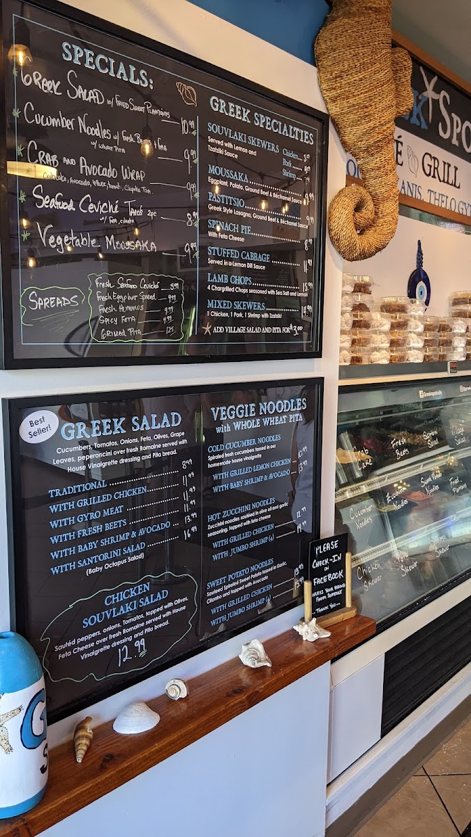 Menu The Greek Spot Cafe & Grill-4