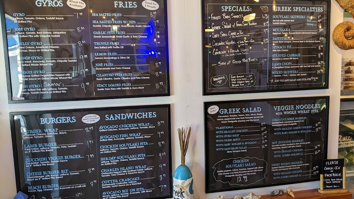 Menu The Greek Spot Cafe & Grill-8