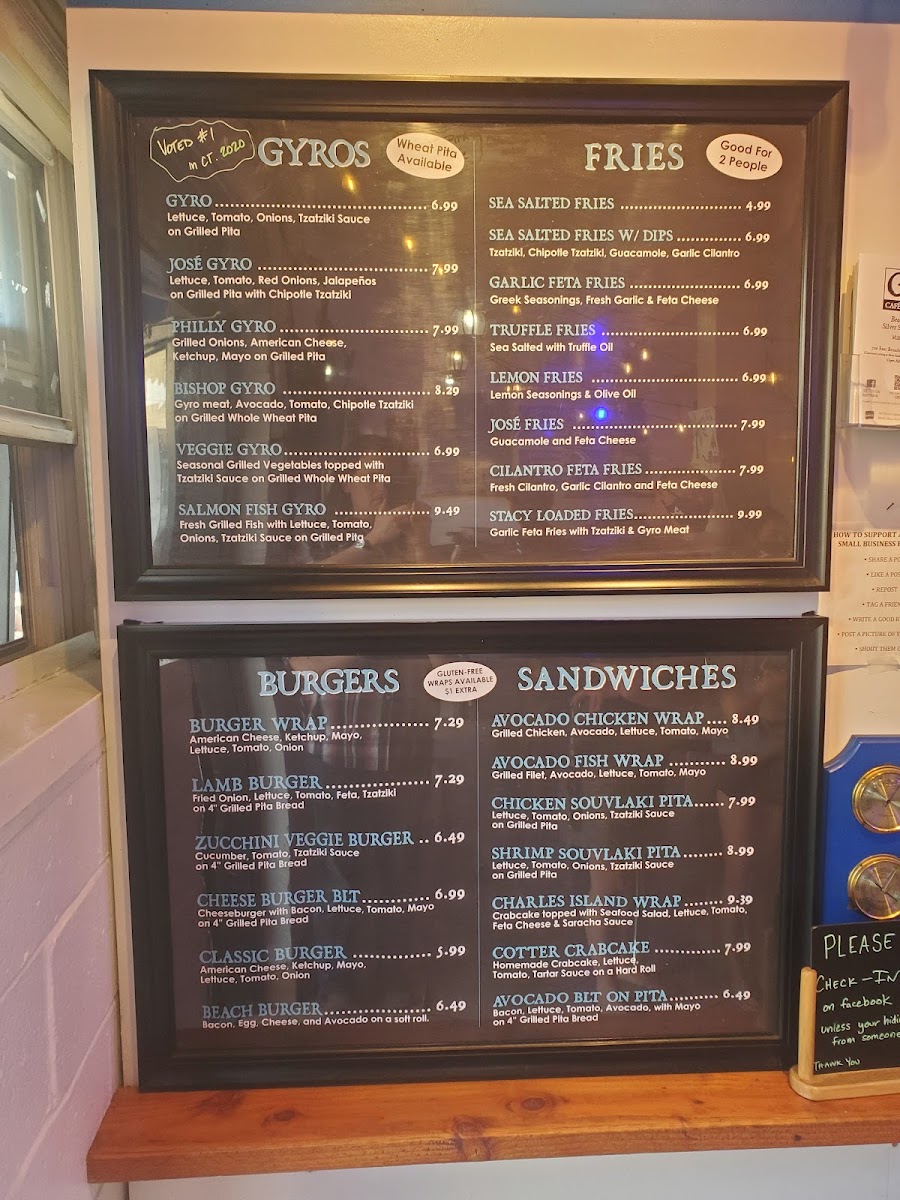 Menu The Greek Spot Cafe & Grill-9